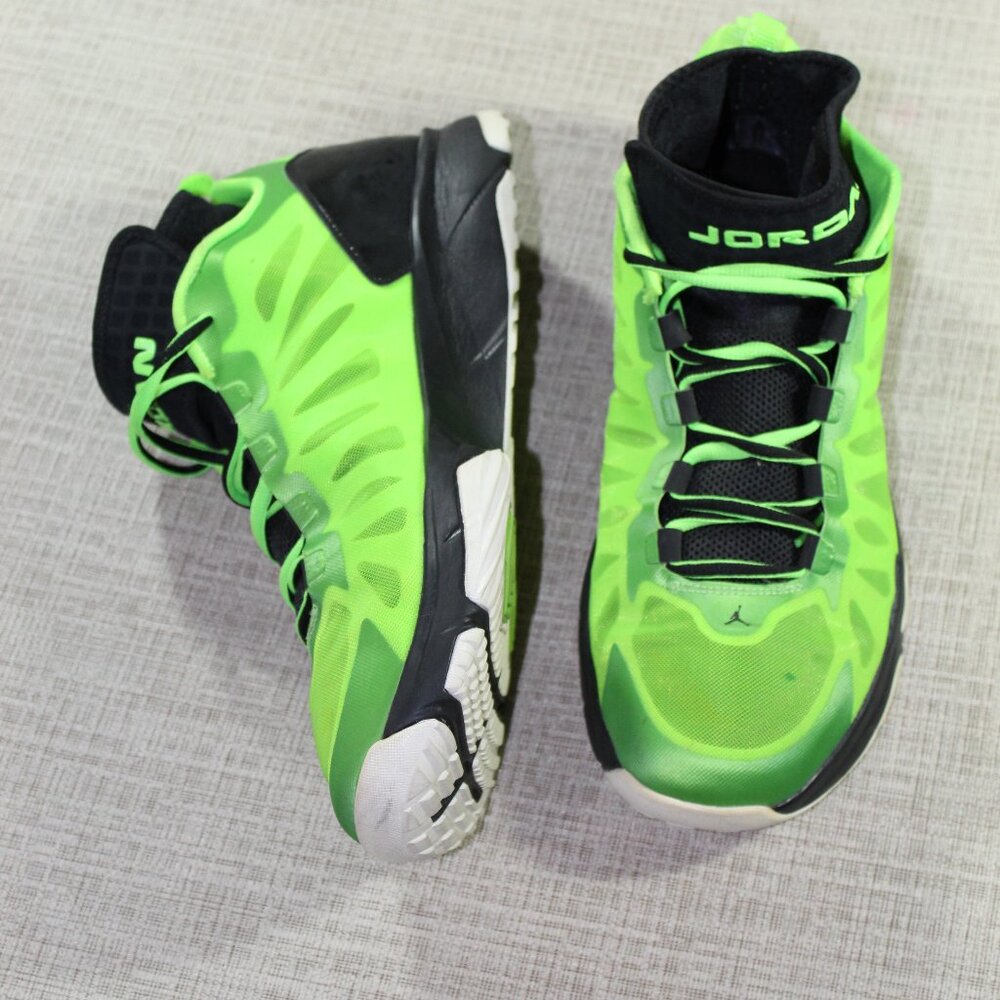 Jordan Trunner Size 13 Dominate Electric Green Flight Plate Athletic Shoes